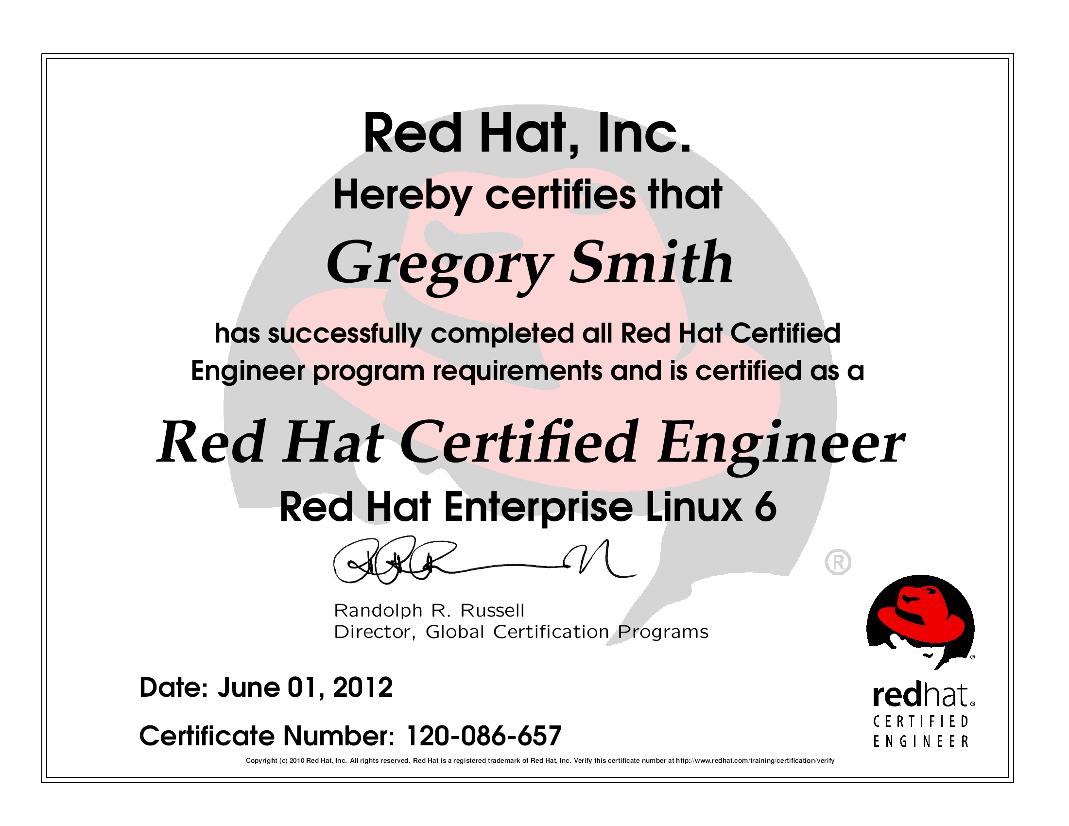 Red Hat RHCE